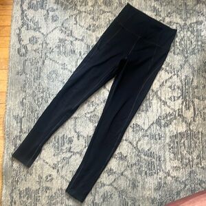 Girlfriend Collective Black High-Waisted Leggings - Size S